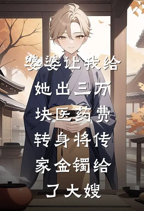 婆婆让我给她出三万块医药费，转身将传家金镯给了大嫂我婆婆小说完结推荐_完整版小说免费阅读婆婆让我给她出三万块医药费，转身将传家金镯给了大嫂(我婆婆)