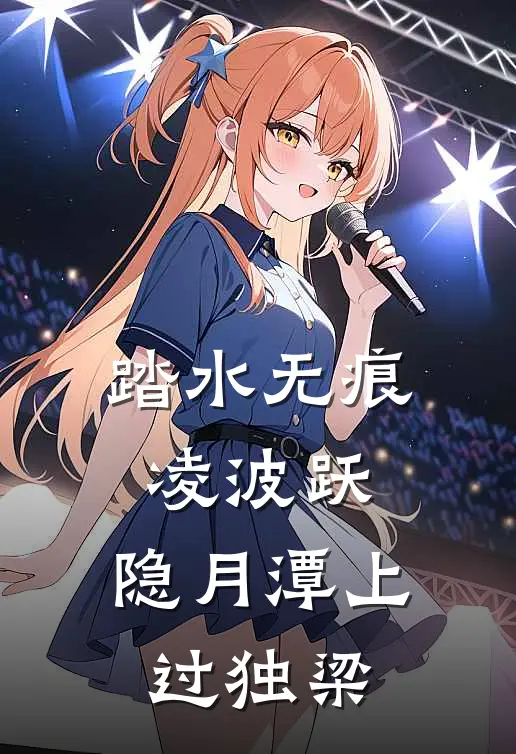 踏水无痕凌波跃,隐月潭上过独梁