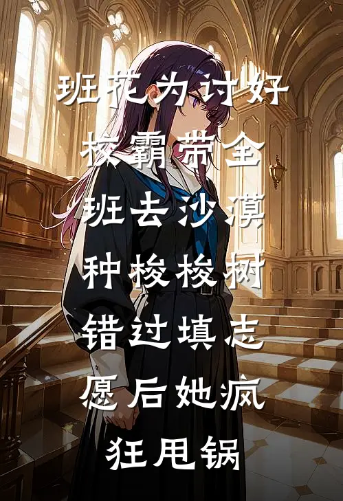 班花为讨好校霸带全班去沙漠种梭梭树，错过填志愿后她疯狂甩锅